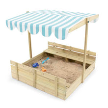 Plum Sandpit with Canopy