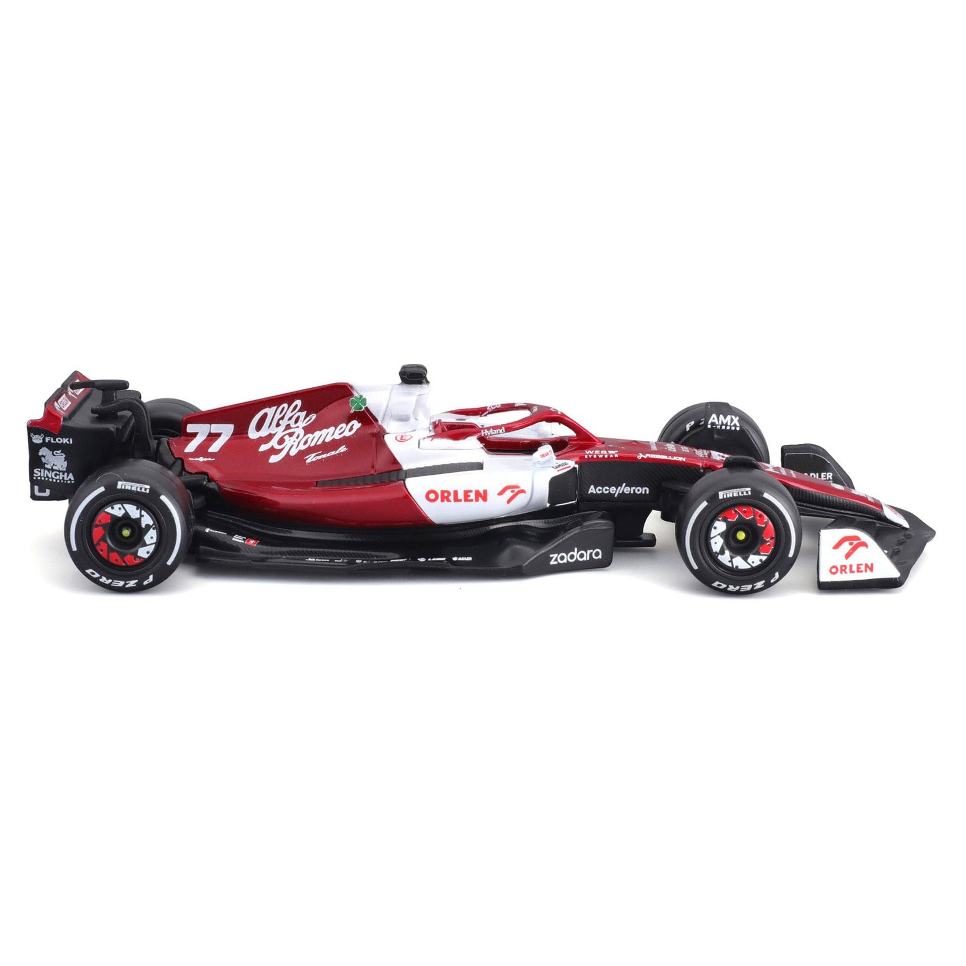 Bburago 1:43 2022 F-1 Alfa Romeo C42 #77 Bottas