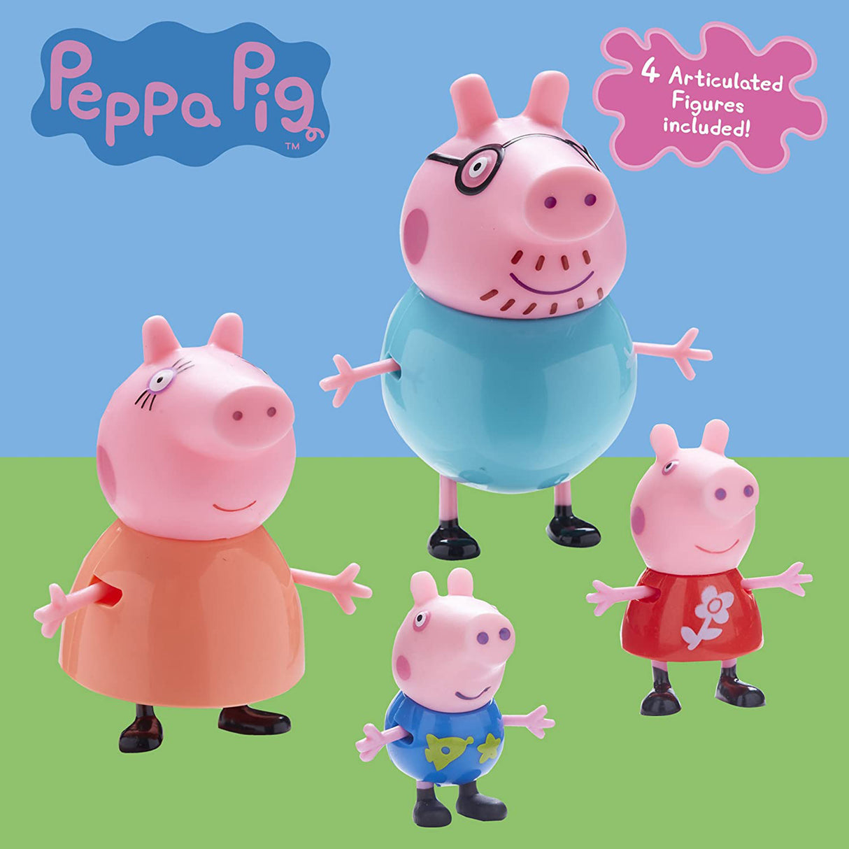 Peppa Pig Bedtime Family Figure Pack