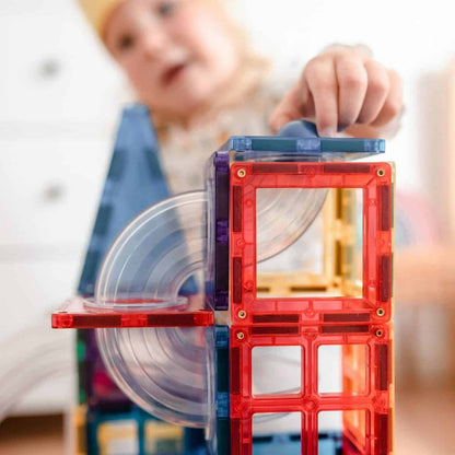 Connetix Rainbow Ball Run Pack 92 pc