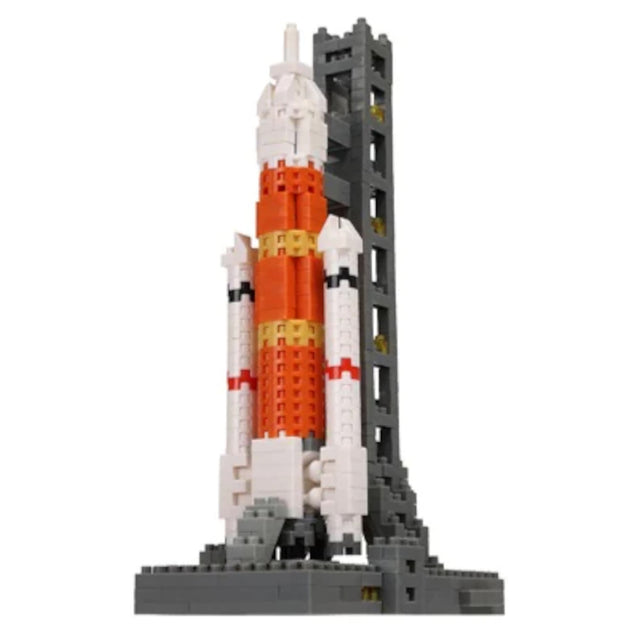 nanoblock Rocket & Launch Pad (610 pieces)