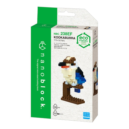 nanoblock Kookaburra Eco Friendly Packaging