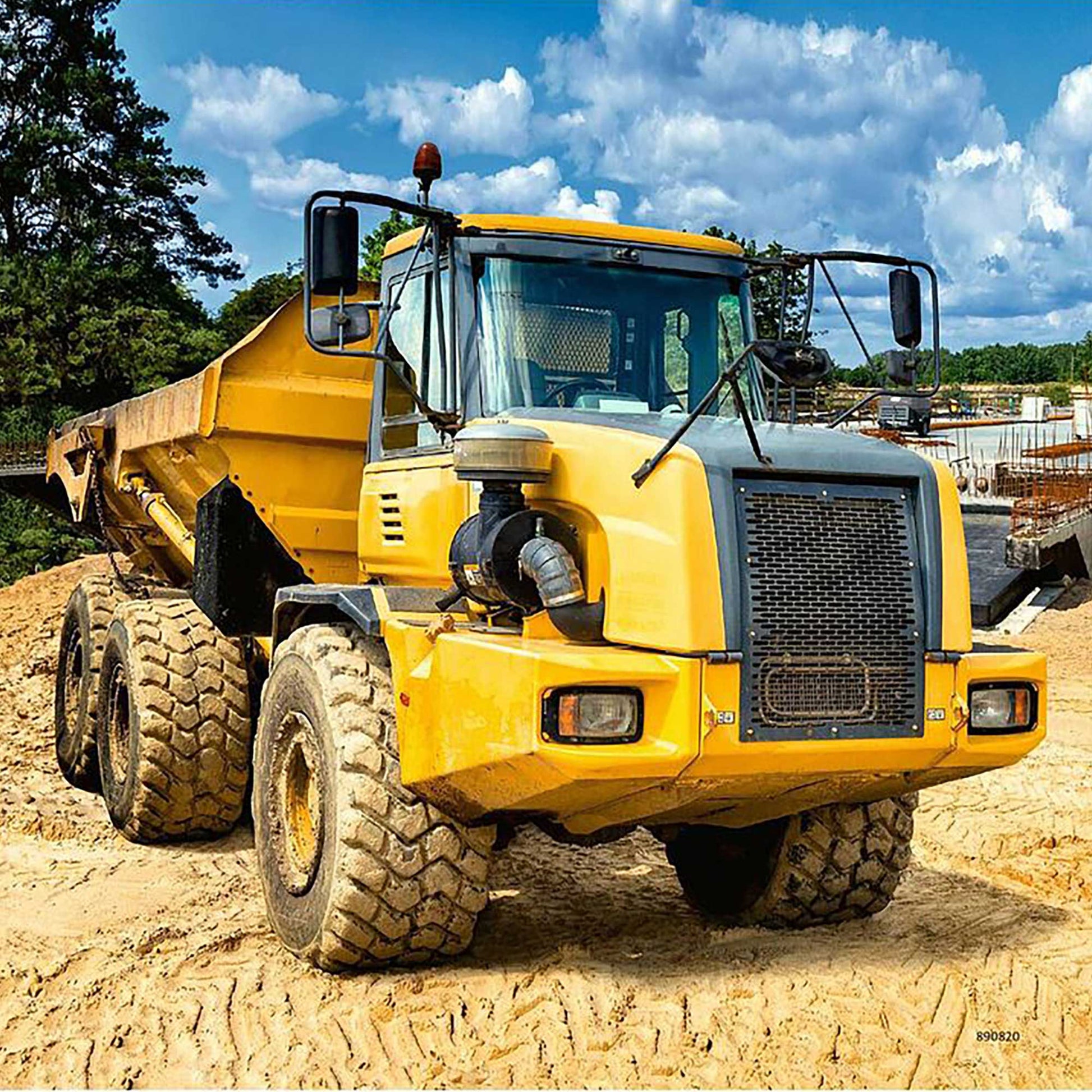 Ravensburger Digger At Work! 3X49 Pc Puzzles (3x49 pieces)