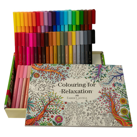 Faber Castell Colouring for Relaxation Gift Set, (Pack of 60)