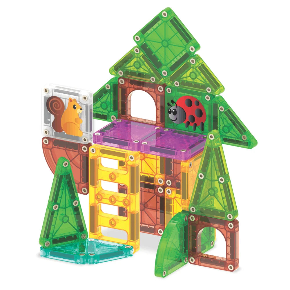Magna Tiles microMAGS Tree House 24 Piece Set