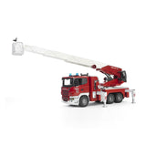 Bruder 1/16 Scania R-Series Fire Engine with Slewing Ladder and Water Pump