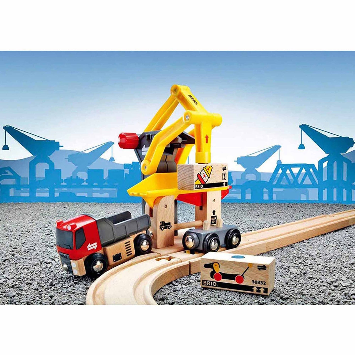BRIO 33280 Railway Freight Goods Station