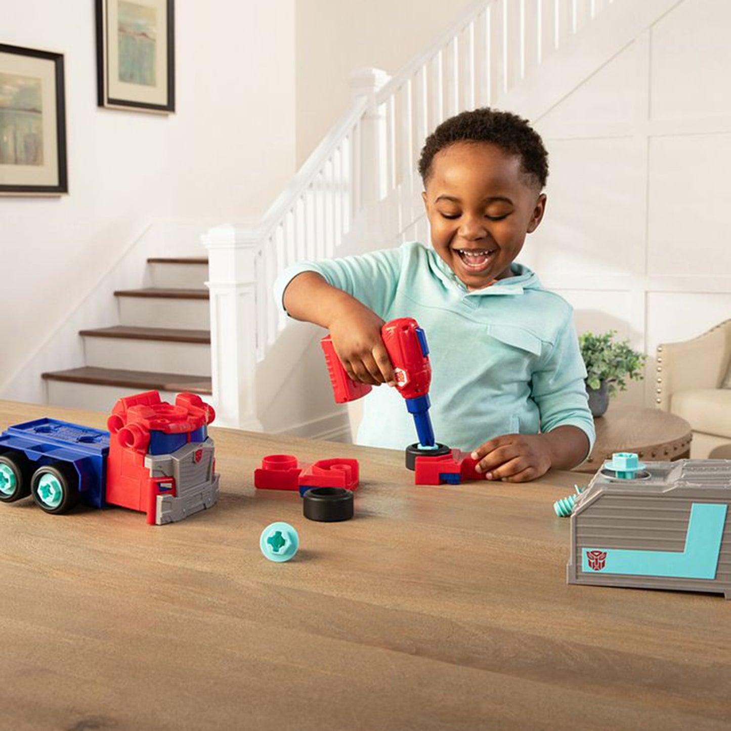 Transformers Build-A-Buddy 2-in-1 Optimus Prime