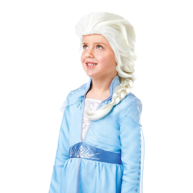 Rubies Elsa Disney Frozen II Child's Costume Wig, White