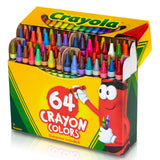 Crayola Crayon Colors Box (64-pieces)