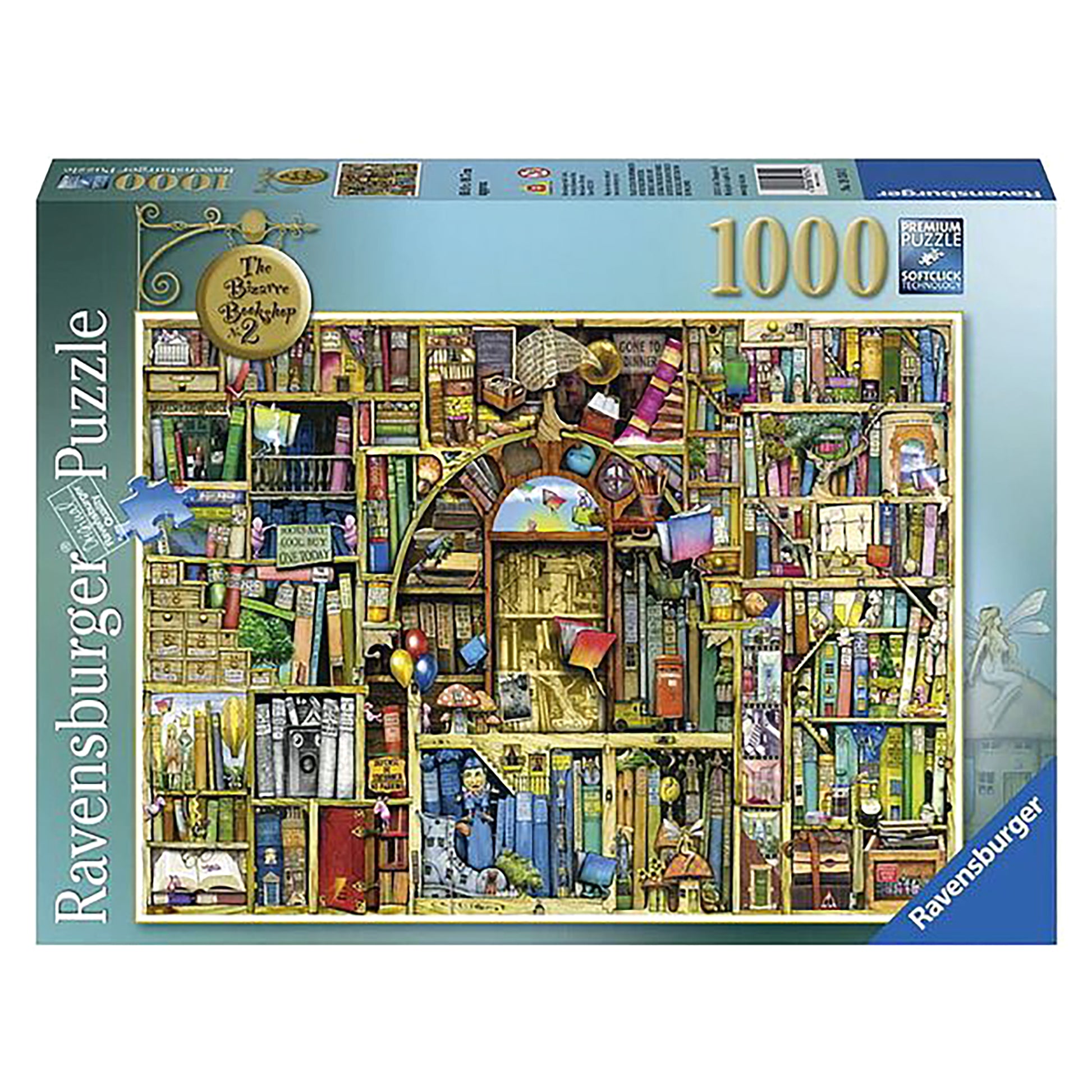 Ravensburger The Bizarre Bookshop 2 Jigsaw Puzzle (1000 pieces)