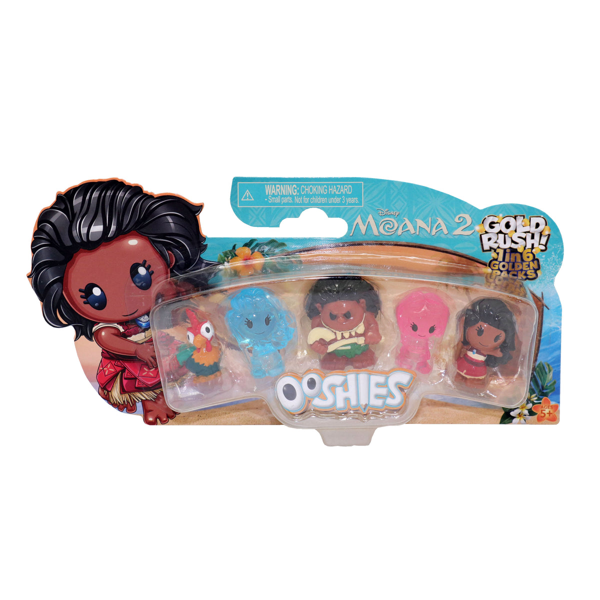 Ooshies Disney Moana 5 Pack