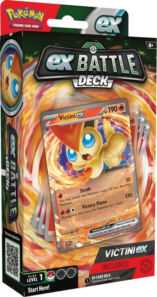 Pokemon TCG Victini EX Battle Deck