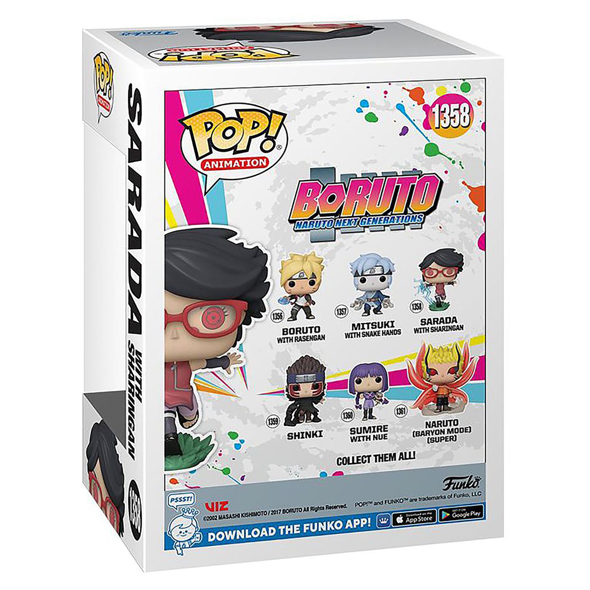 Funko Boruto - Sarada with Sharingan Pop! Vinyl
