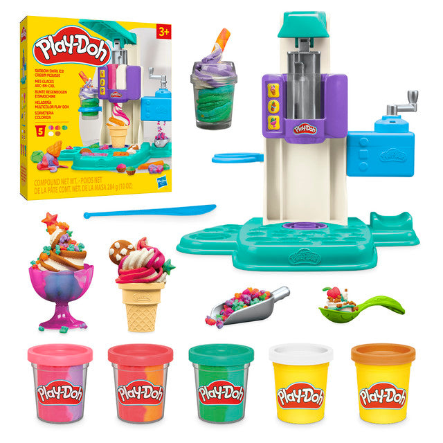 Play-Doh Rainbow Swirl Ice Cream Playset