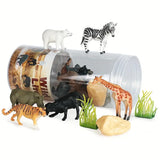 Wild Life 16 Pce Animals Figure Set