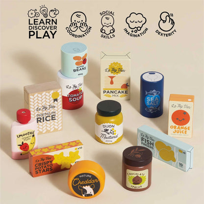 Le Toy Van Supermarket Grocery Weekly Shop