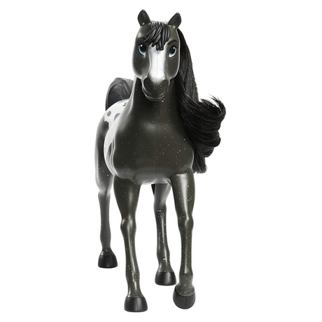 Spirit Untamed Black Pinto Herd Horse Figure