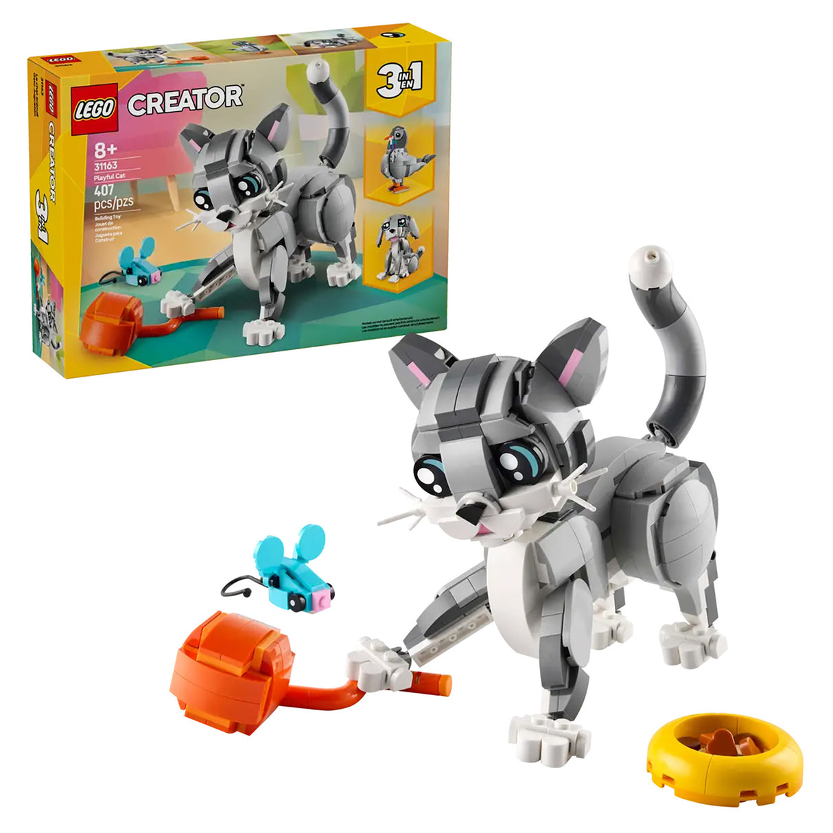 LEGO Creator Playful Cat 31163