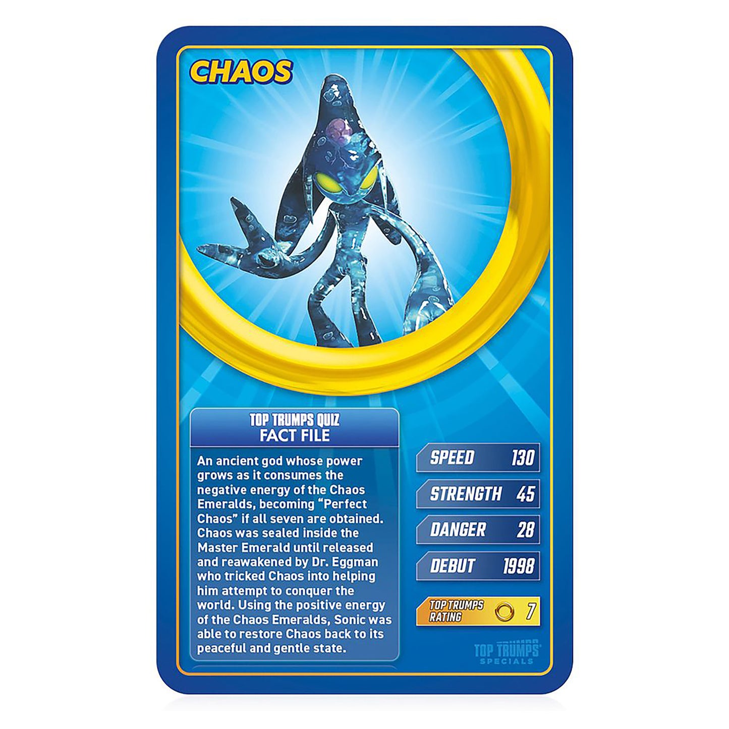 Top Trumps Sonic the Hedgehog Card Game