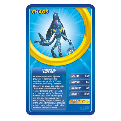 Top Trumps Sonic the Hedgehog Card Game