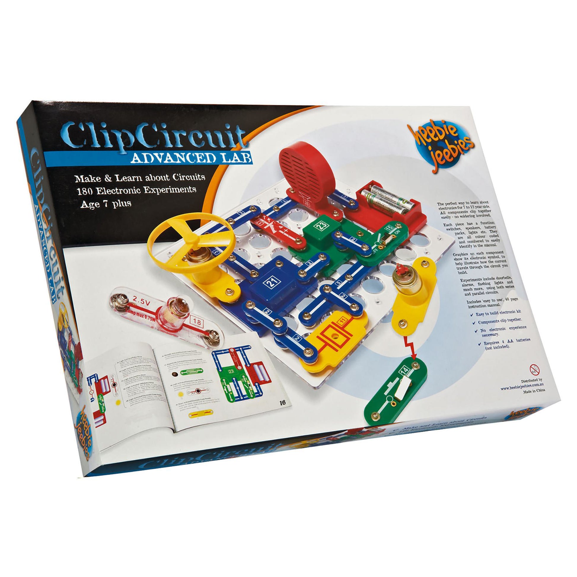 Heebie Jeebies Clip Circuit Advanced Lab