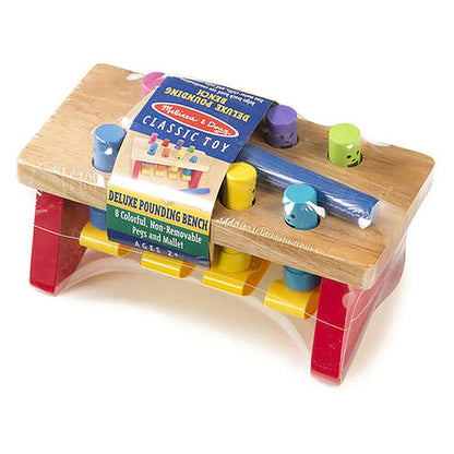 Melissa & Doug Deluxe Pound-A-Peg