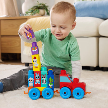 Mega Bloks  Build & Match Animal Tractor
