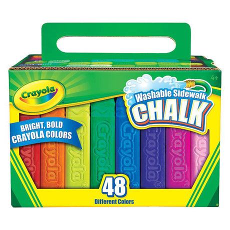 Crayola 48 Washable Sidewalk Chalks Set