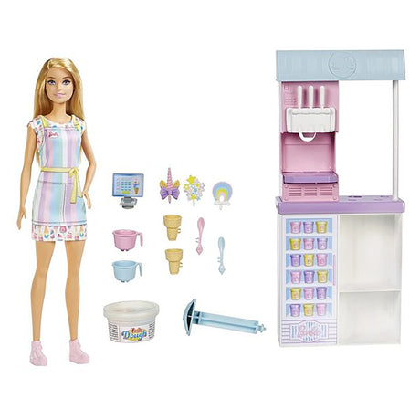 Barbie Ice Cream Shop Doll Playset