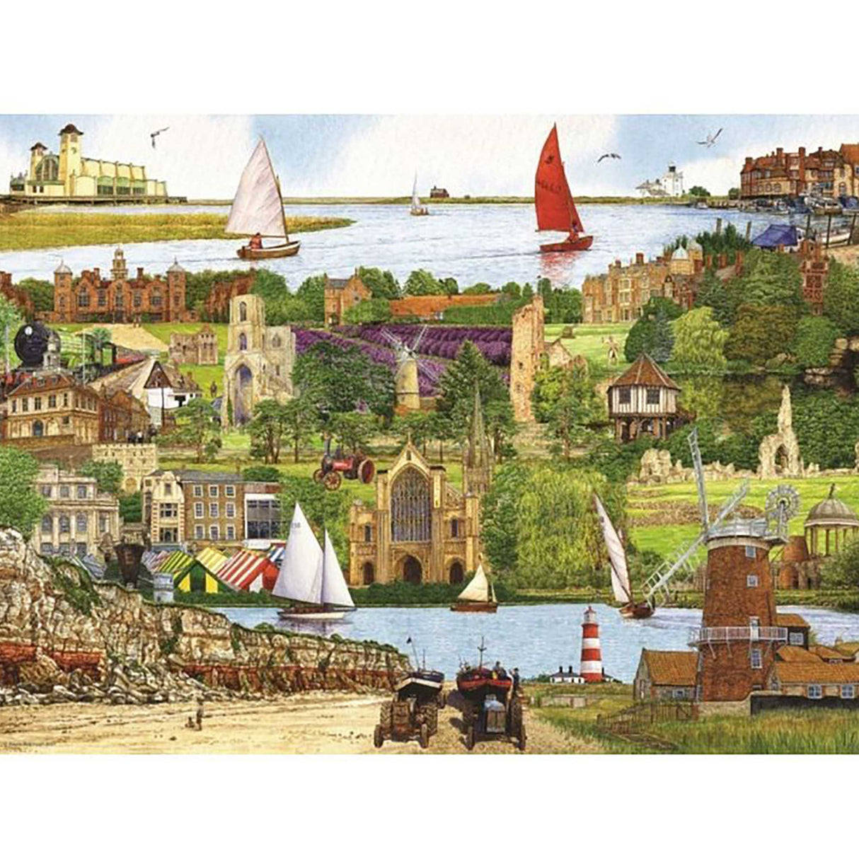 Ravensburger Escape To Norfolk (500 pieces)