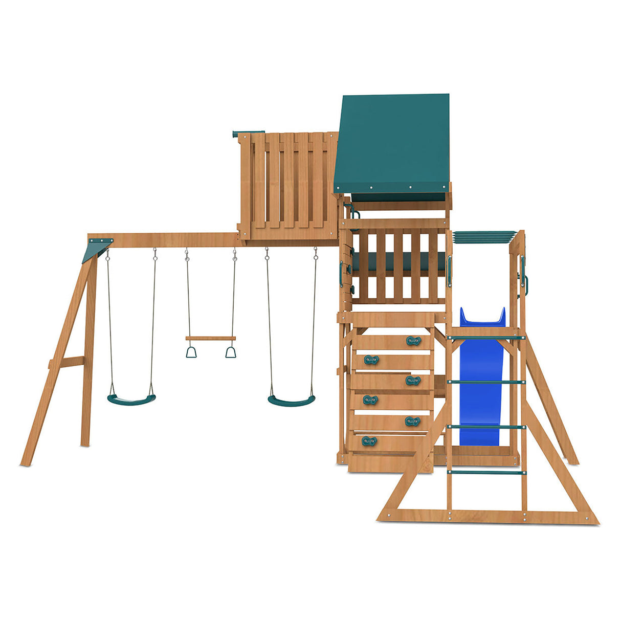 Lifespan Kids Walton Play Centre Set with 2.2m Blue Slide