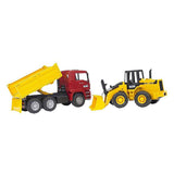 Bruder Construction Truck with Articulated Road Loader