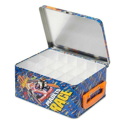 Hot Wheels Carry Case - Blue (18 pieces)
