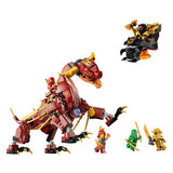 LEGO NINJAGO Heatwave Transforming Lava Dragon 71793 (479 pieces)