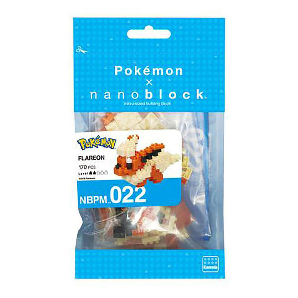 nanoblock Pokemon - Flareon (170 pieces)