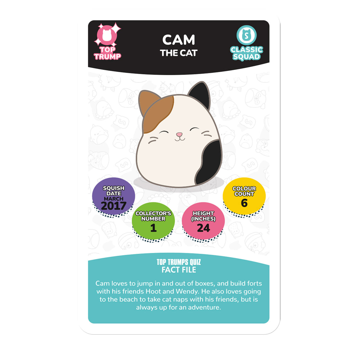 Top Trumps Squishmallows Playing Cards