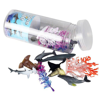 Sea Life 16 Pce Animals Figure Set