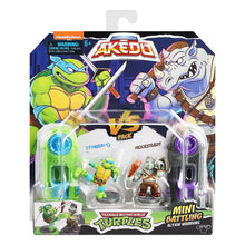Akedo Teenage Mutant Ninja Turtles S1 Leonardo Vs Rocksteady