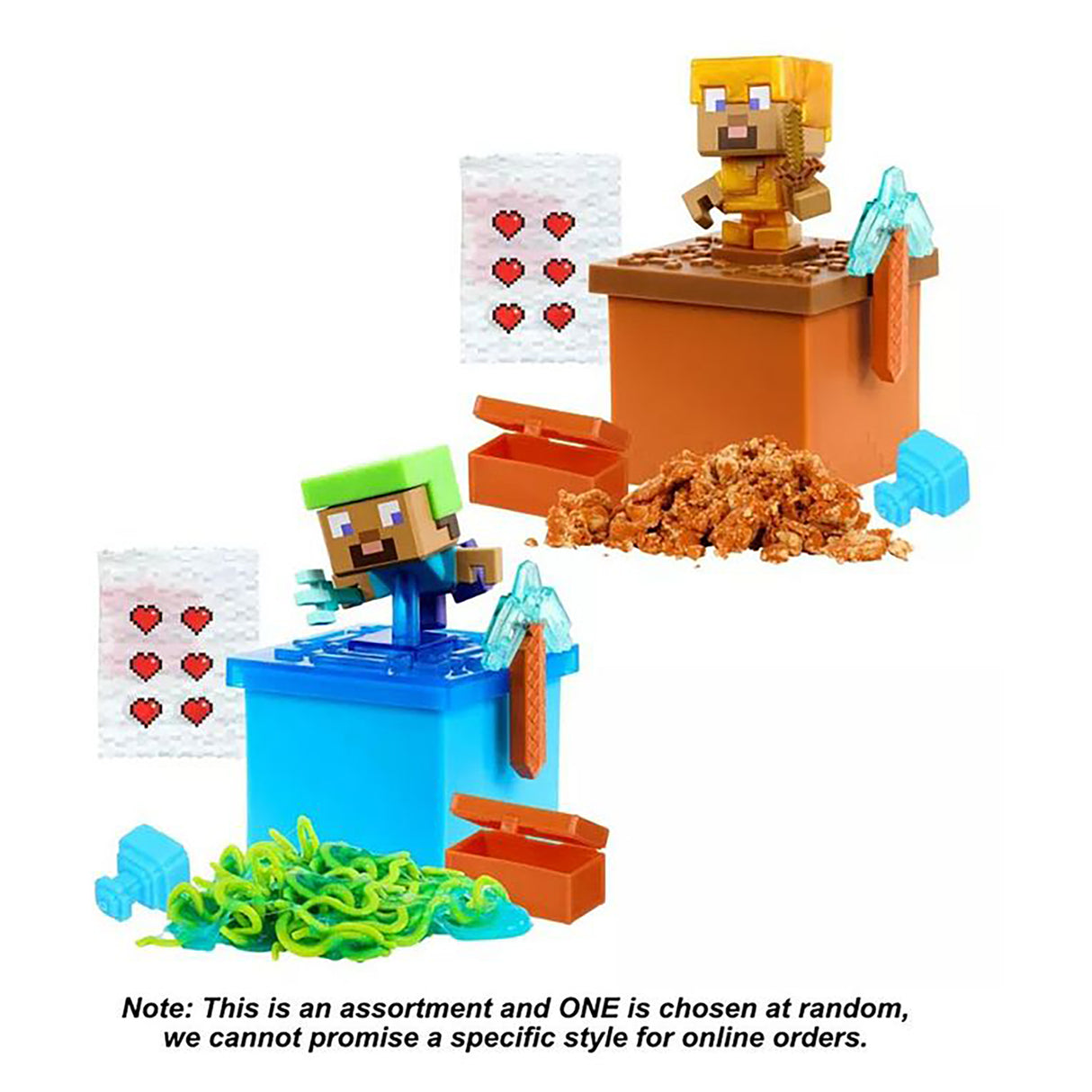 Treasure X Minecraft Series 2 Caves & Cliffs Overworld Single Pack assorted  ( ONLY SOLD in Display of 12 ) - All Brands Toys Pty Ltd