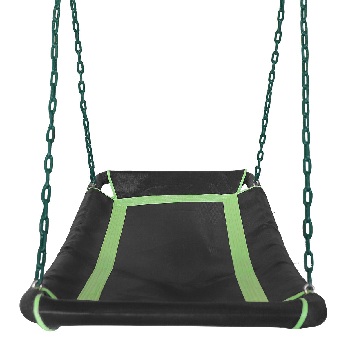 Lifespan Kids Pallas Play Tower with Metal Swing Set in Green Slide