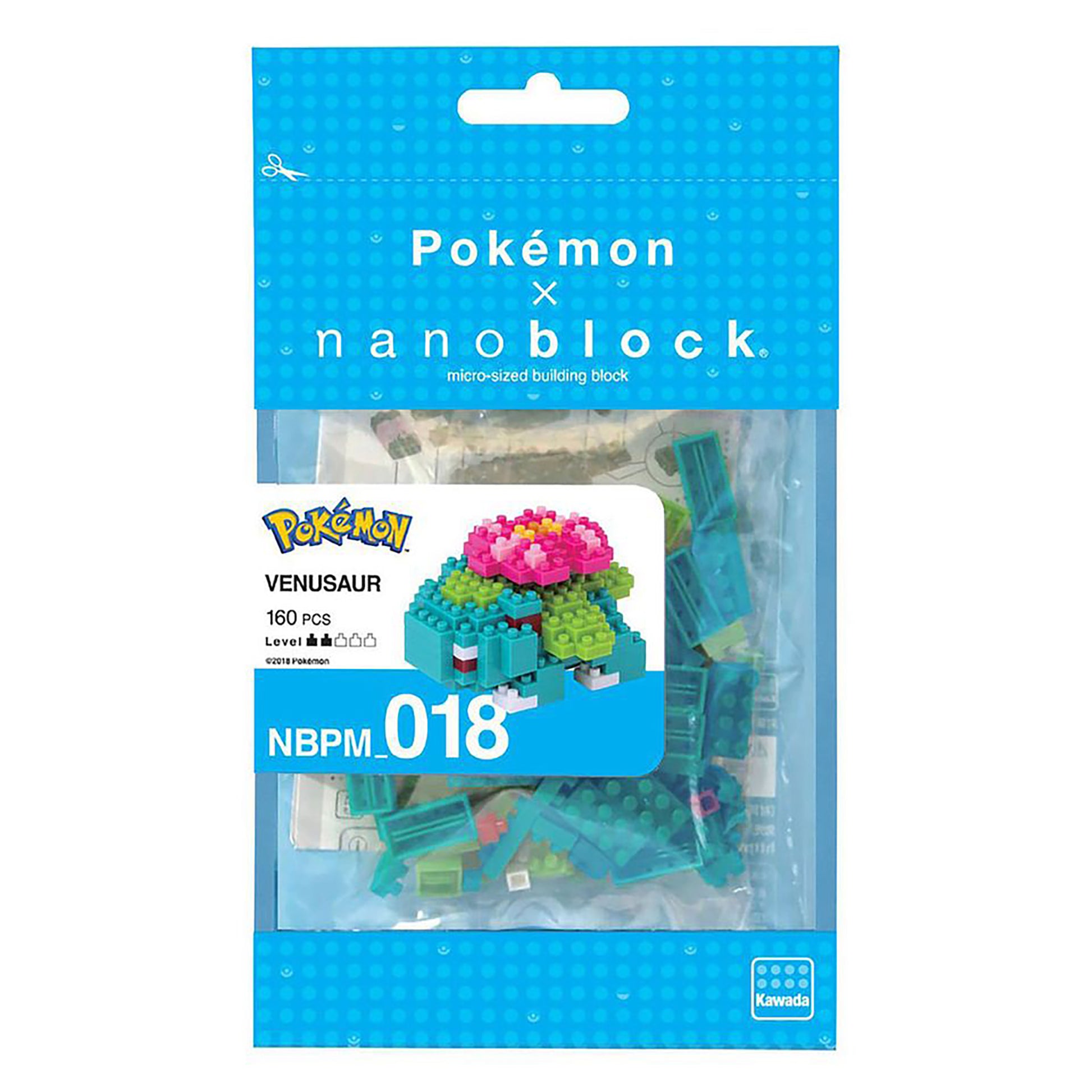 Nanoblock Pokemon - Venusaur (160 pieces)