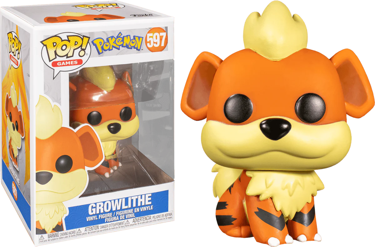 Funko Pokemon Growlithe Pop! Vinyl #597