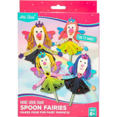 Art Star Make Your Own Spoon Fairies Makes 4