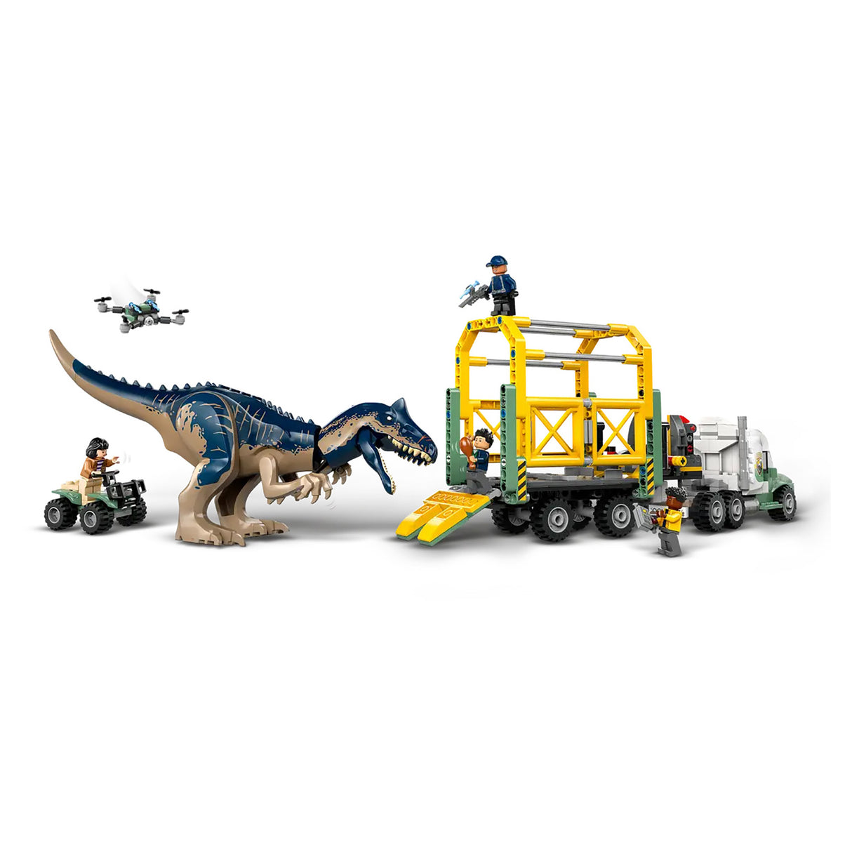 LEGO Jurassic World Dinosaur Missions Allosaurus Transport Truck 76966