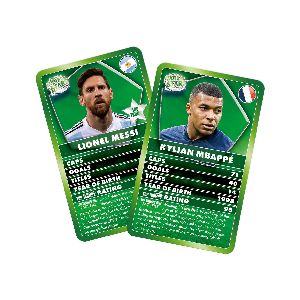 Top Trumps World Football Stars Card Game