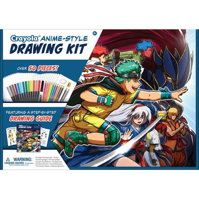 Crayola Learn to Draw Anime Kit