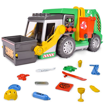 MAXX Action Motorized 3-in-1 Recycle Truck with Lights & Sounds