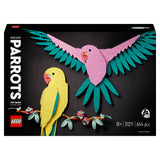 LEGO Art The Fauna Collection Macaw Parrots 31211, (644-pieces)