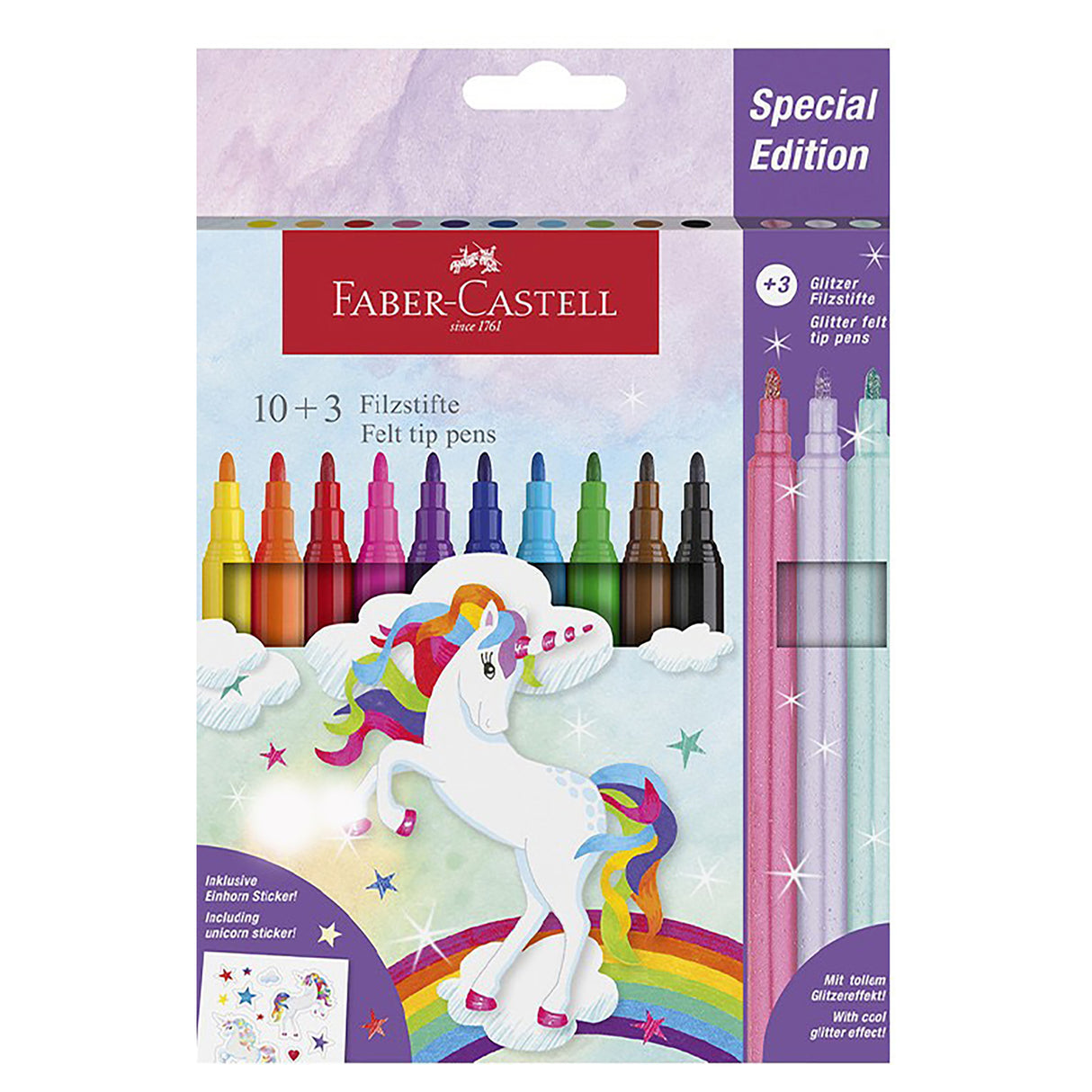 Faber Castell Unicorn Pencil Set, (Pack of 13)